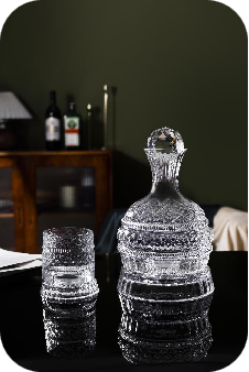 La fonction de la décanteur en verre