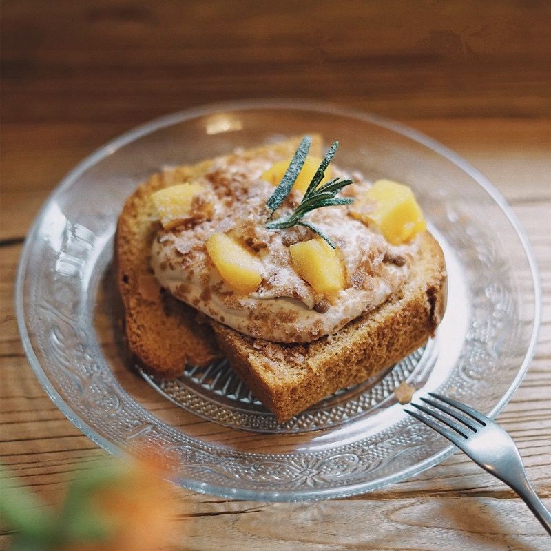 Assiette en verre à dessert pour le thé de l'après-midi