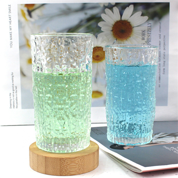 Gobelet en verre de glacier