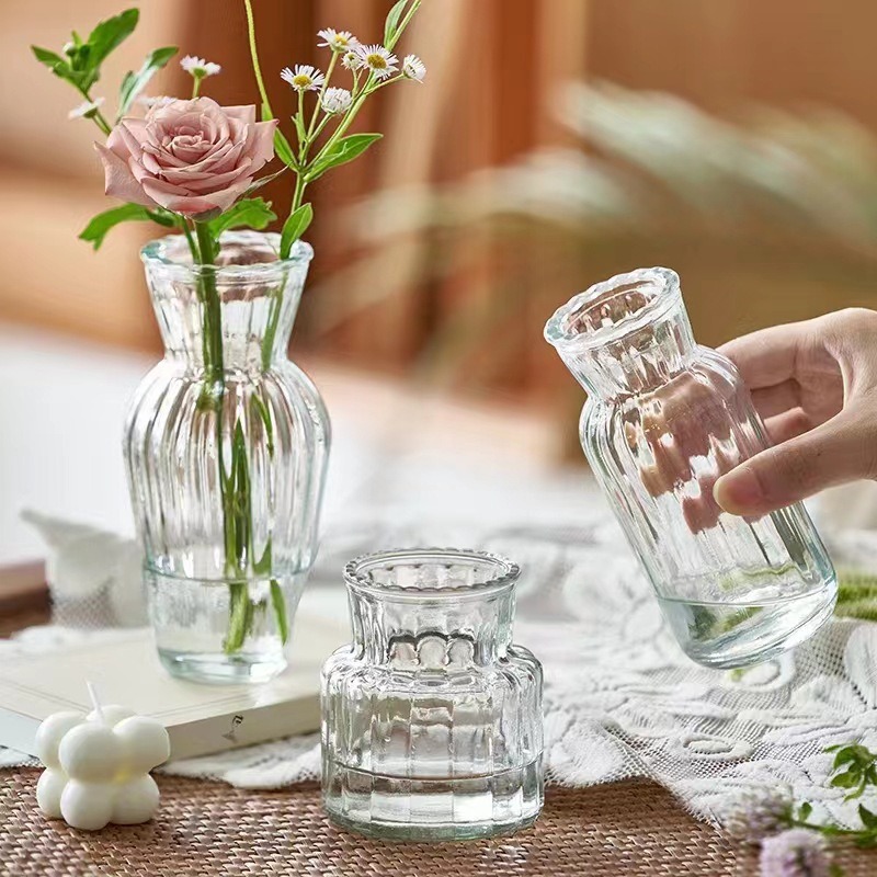 Petit vase en verre haut de gamme digne d'Instagram