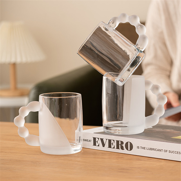 Tasse à eau en verre de grande qualité