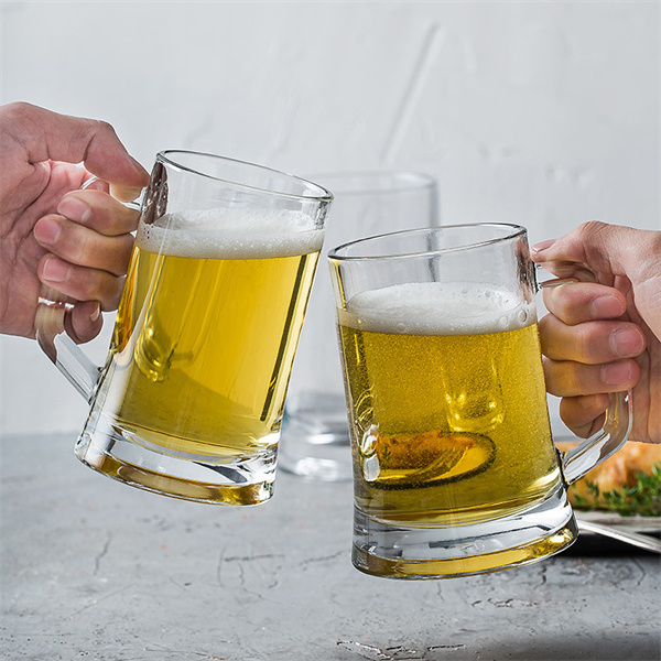 Verre à bière en verre domestique