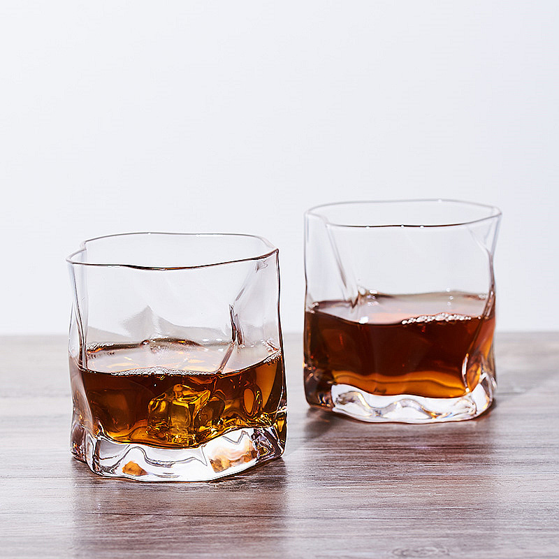 Verre à whisky en verre japonais