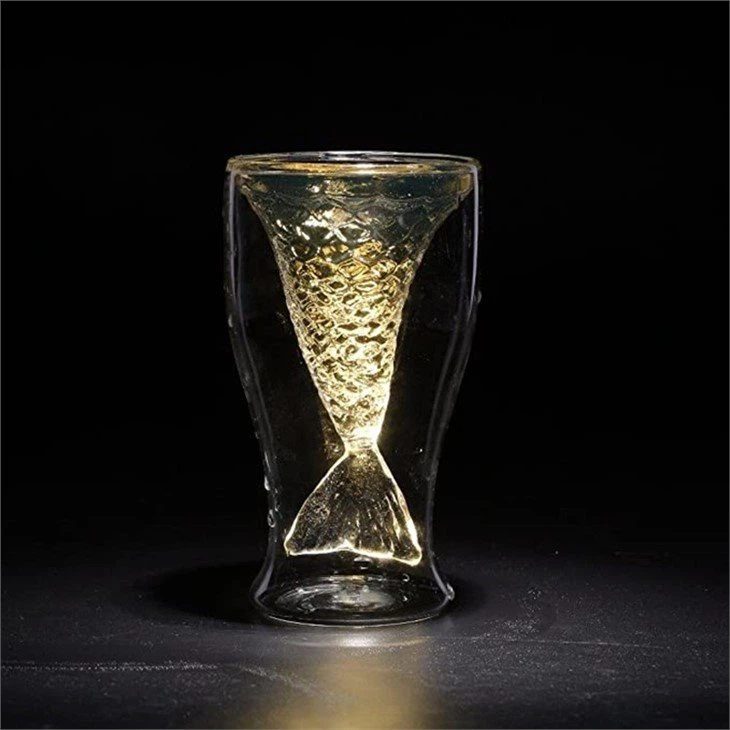 Verre à cocktail en verre sirène