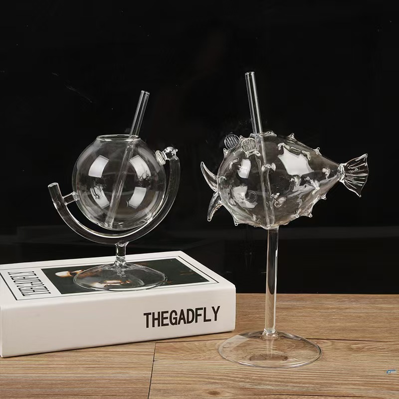 Verre à cocktail globe de célébrité Internet personnalisé