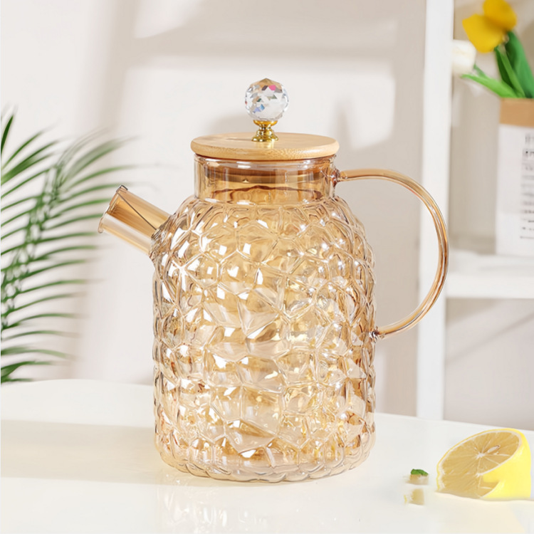 Pichet d'eau de jus élégant et de grande capacité